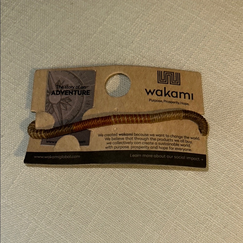 NWT Wakami Adventure Earth Tone Bracelet